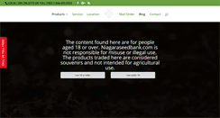 Desktop Screenshot of niagaraseedbank.com